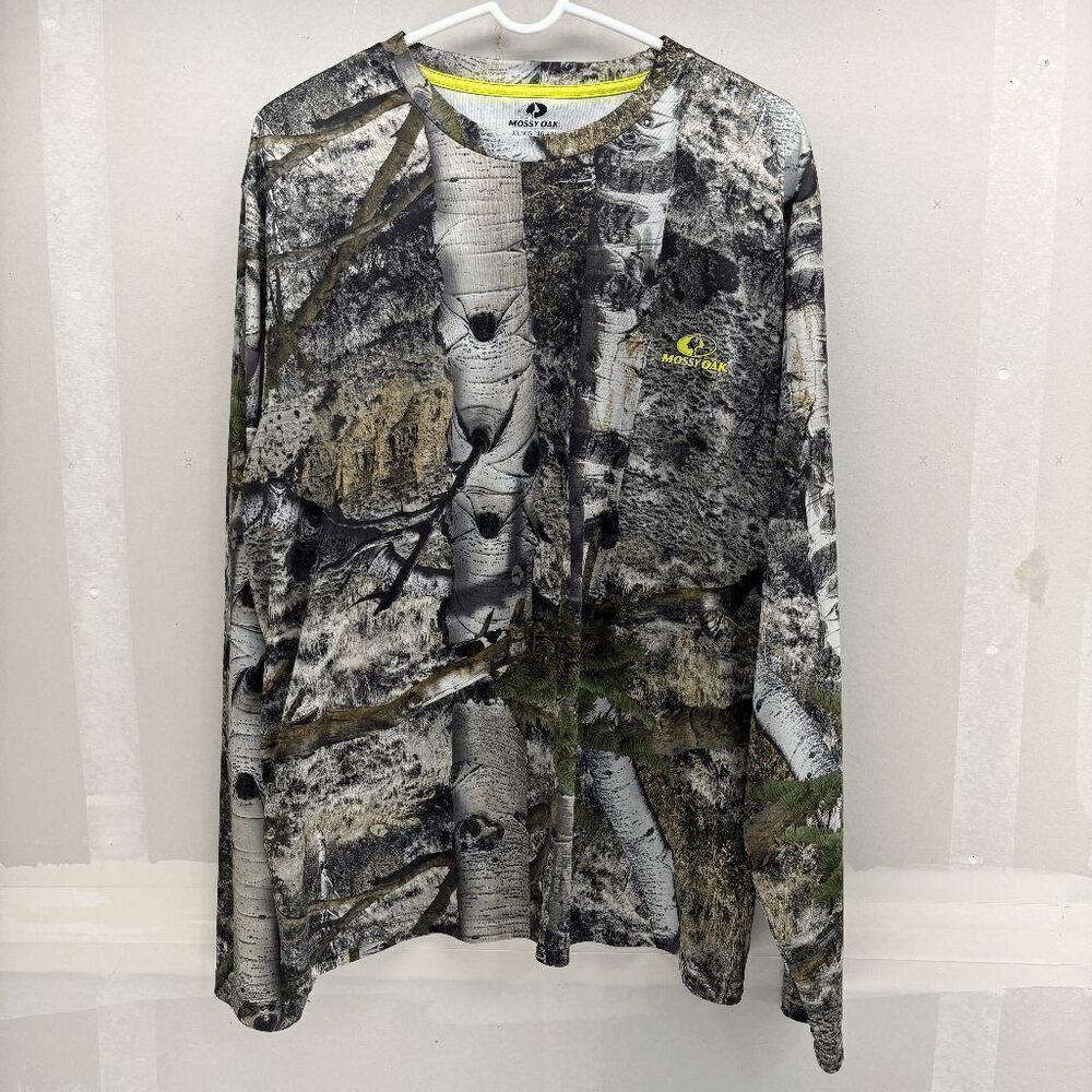 Mossy Oak Mens XL Performance Wear‎ Long Sleeve Shirt EUC